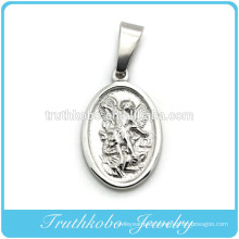 Truthkobo Casting High Quality Guardian Angel Stainless Steel Religious Jewelry Pendant Wholesale
